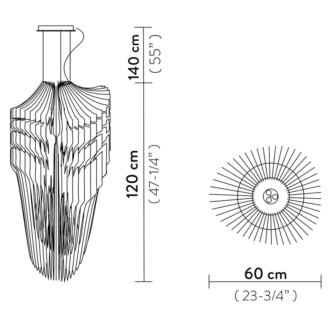Slamp Avia Suspension Medium