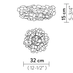Slamp Clizia Ceiling / Wall Mini