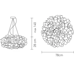 Slamp Clizia Suspension Large