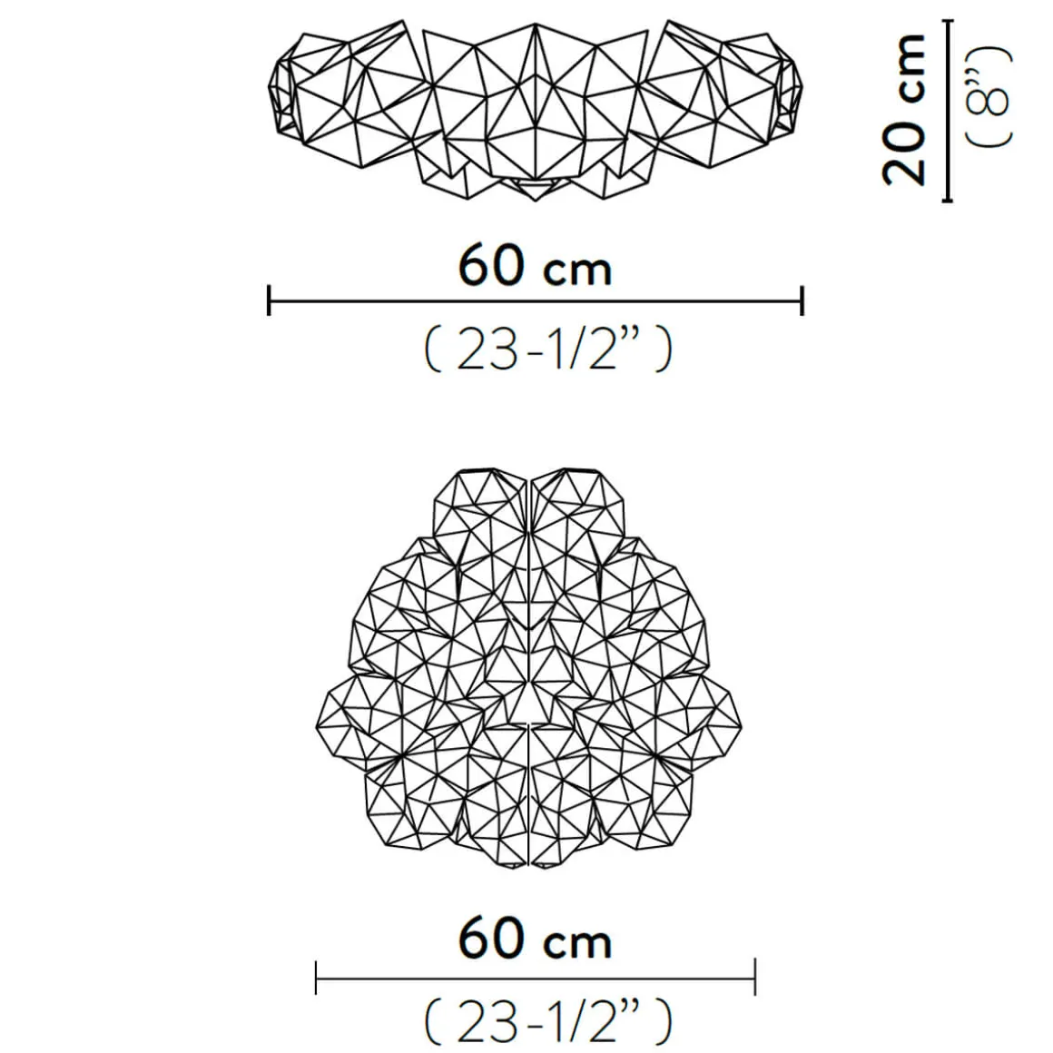 Slamp Drusa Ceiling / Wall