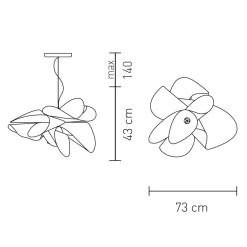 Slamp etoile LED Suspension