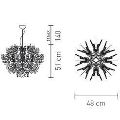 Slamp Fiorella Suspension