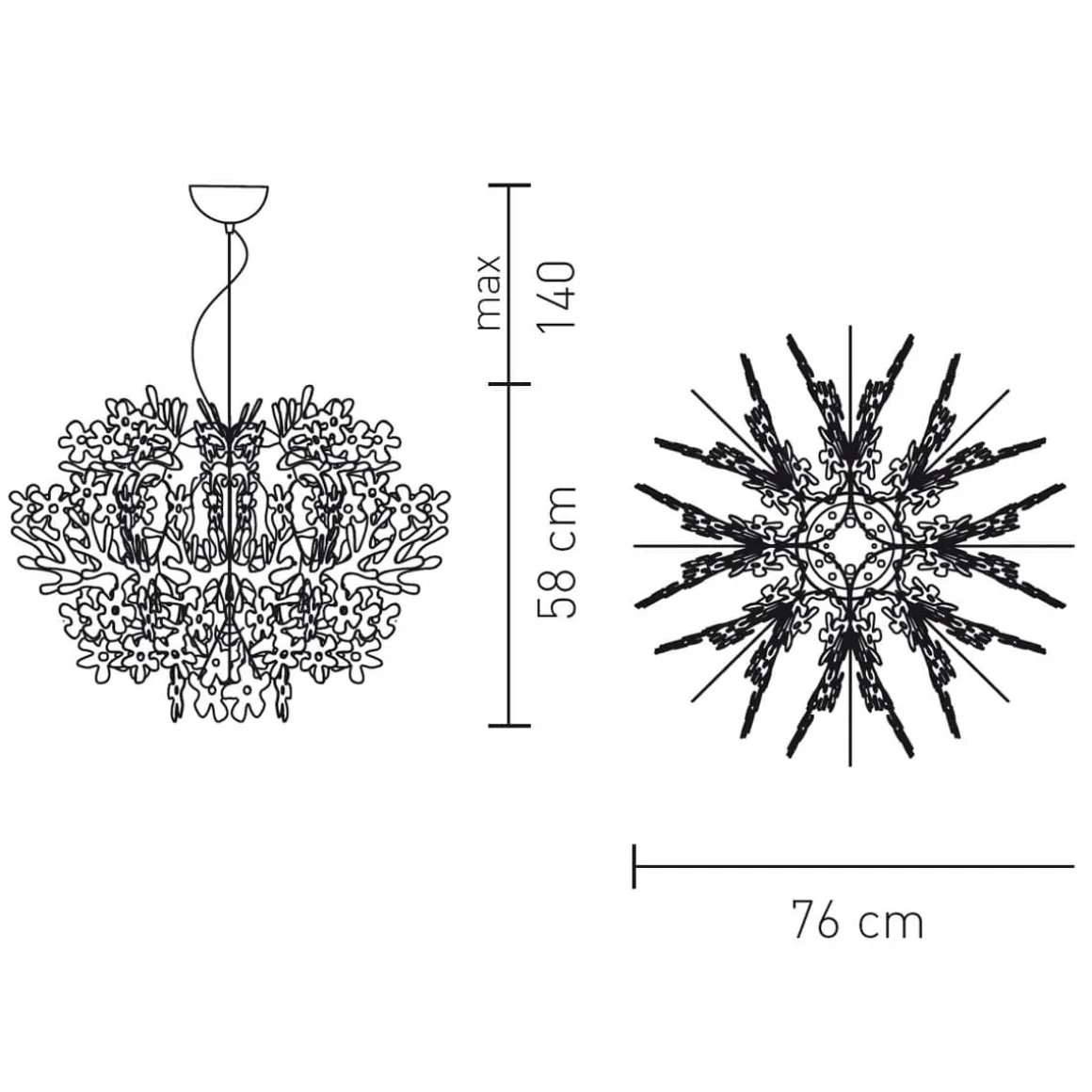 Slamp Fiorella Suspension