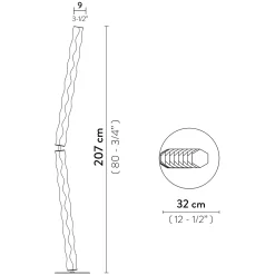Slamp Hugo LED Floor
