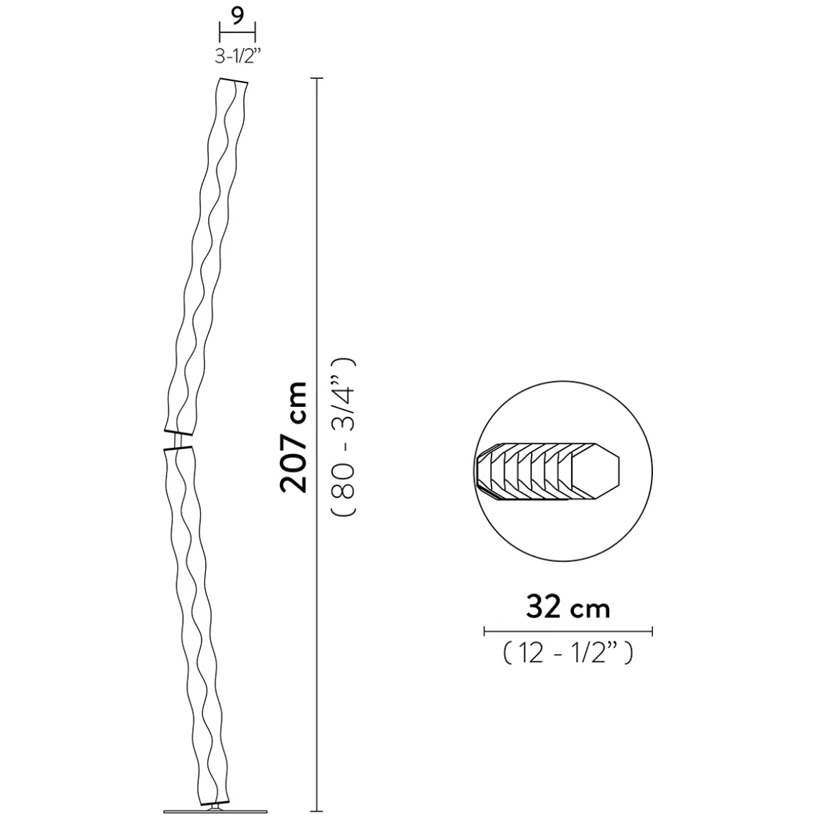 Slamp Hugo LED Floor