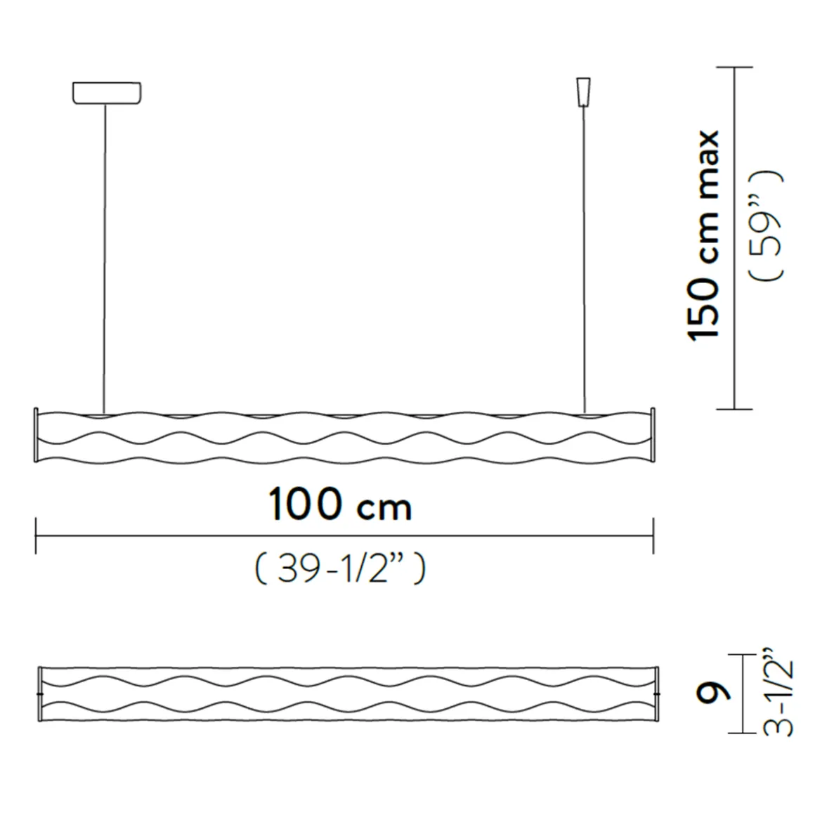 Slamp Hugo LED Suspension