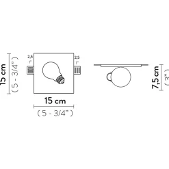 Slamp Idea Recessed Wall