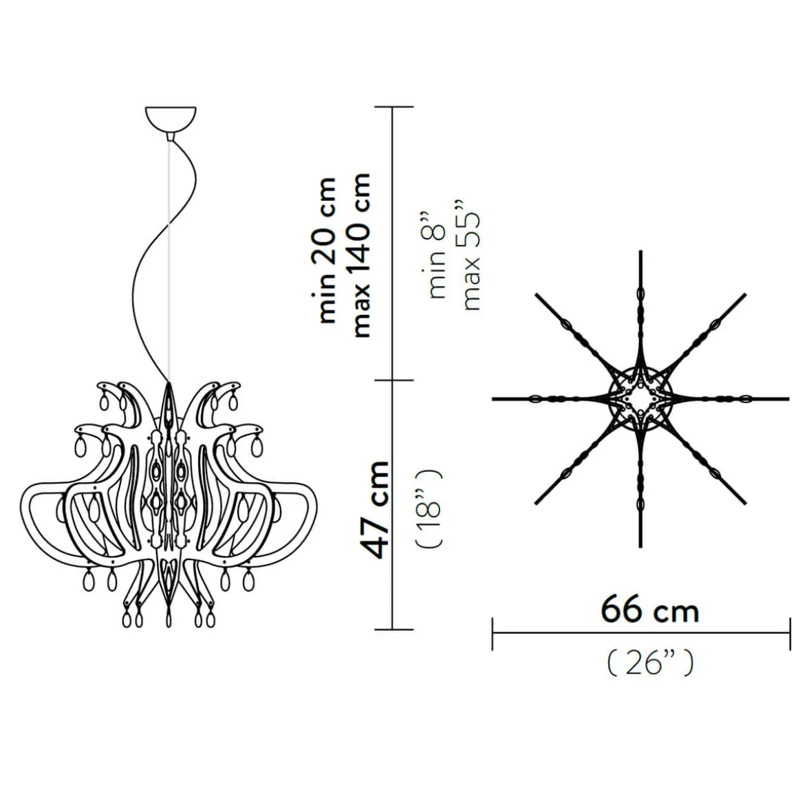 Slamp Lillibet Suspension