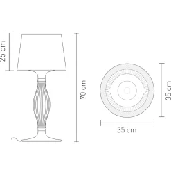 Slamp Liza Table, 1. Generation