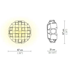 Slamp Mida Ceiling / Wall Large