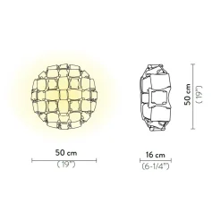 Slamp Mida Ceiling / Wall Medium