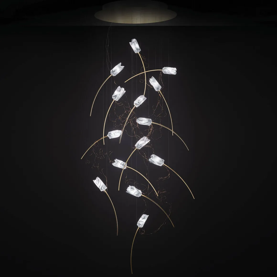 Slamp Tulip 14 Round LED Suspension