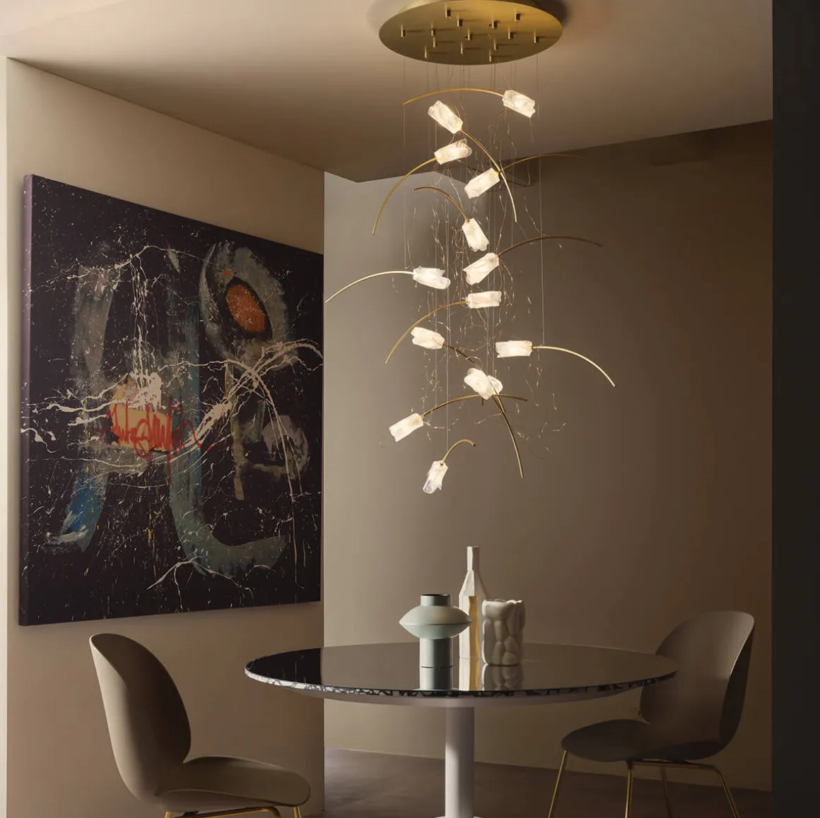 Slamp Tulip 14 Round LED Suspension