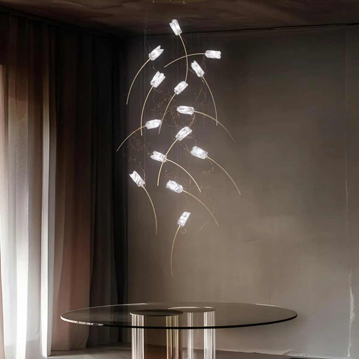 Slamp Tulip 14 Round LED Suspension