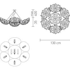 Slamp Veli 7 Suspension