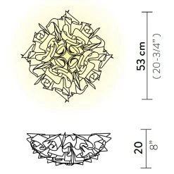 Slamp Veli Ceiling / Wall Medium
