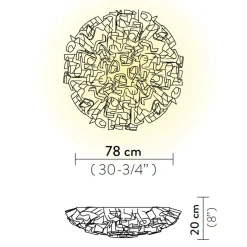 Slamp Veli Ceiling / Wall Large