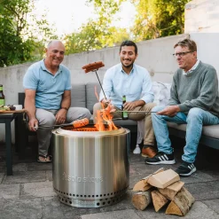 Solo Stove Bonfire 2.0 Feuerschale mit Standfuß & Surround, Premium-Set