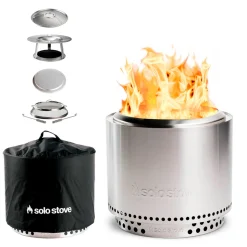 Solo Stove Bonfire 2.0 Feuerschale mit Standfuß, Komplett-Set