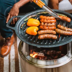 Solo Stove Bonfire Gusseisen-Grillrost mit Aufsatz
