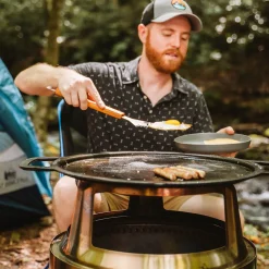 Solo Stove Bonfire Gusseisen-Plancha mit Aufsatz