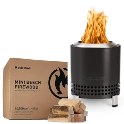 Solo Stove Mesa XL Tischfeuer & Tischkamin, inkl. Mini Brennholz Buche