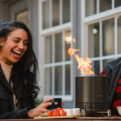 Solo Stove Mesa XL Tischfeuer & Tischkamin, inkl. Mini Brennholz Buche