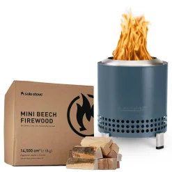 Solo Stove Mesa XL Tischfeuer & Tischkamin, inkl. Mini Brennholz Buche