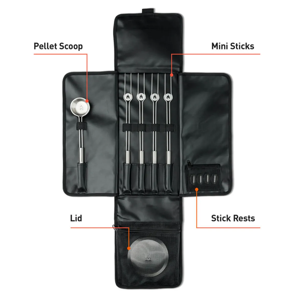 Solo Stove Mesa XL Tischfeuer & Tischkamin, inkl. Mesa XL Zubehör-Set