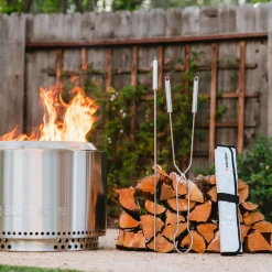 Solo Stove Ranger 2.0 Feuerschale mit Standfuß & Surround, Premium-Set