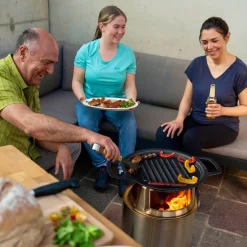 Solo Stove Ranger Gusseisen-Grillrost mit Aufsatz