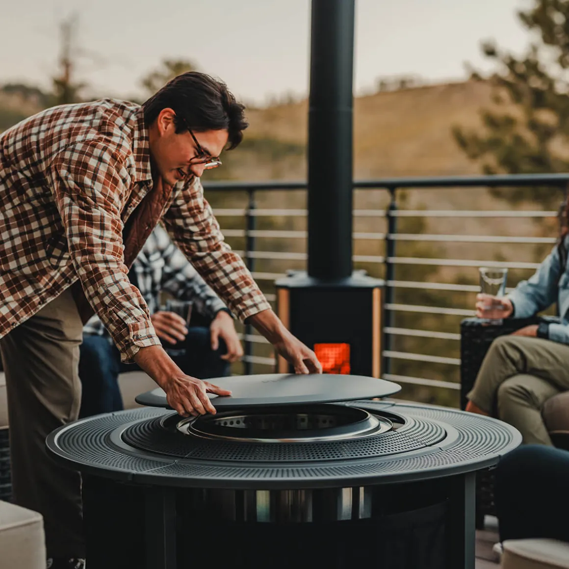 Solo Stove Surround Feuerschalentisch Deckel