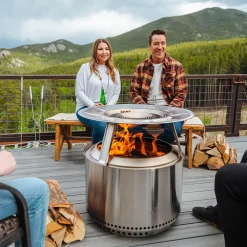 Solo Stove Yukon 2.0 Feuerschale mit Standfuß, Komplett-Set