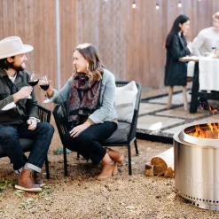 Solo Stove Yukon 2.0 Feuerschale mit Standfuß & Surround, Premium-Set