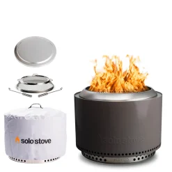 Solo Stove Yukon 2.0 Feuerschale mit Standfuß, Garten-Set