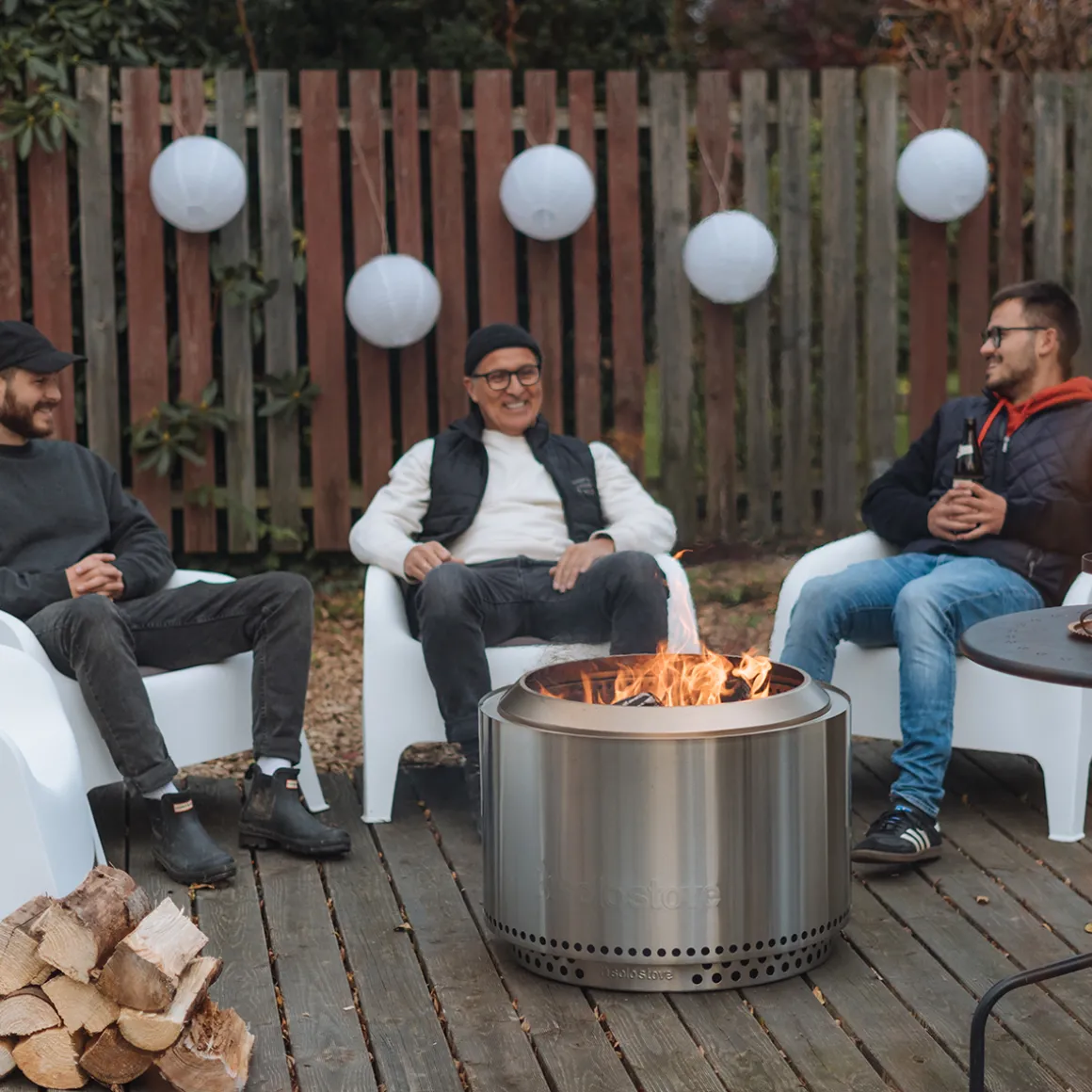 Solo Stove Yukon 2.0 Feuerschale mit Standfuß, Garten-Set