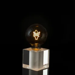 Sompex Cubic Tischleuchte Acryl, mit Motiv Leuchtmittel