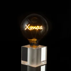 Sompex Cubic Tischleuchte Acryl, mit Motiv Leuchtmittel