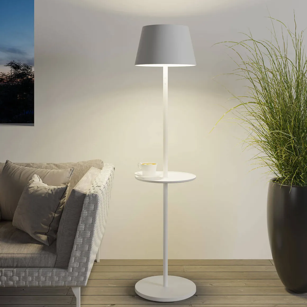 Sompex Garcon RGB LED Akkustehleuchte