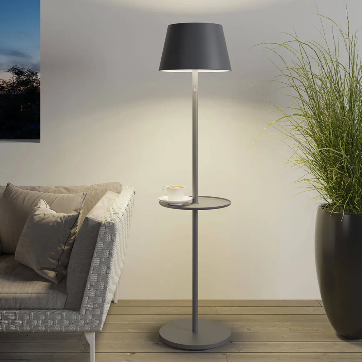 Sompex Garcon RGB LED Akkustehleuchte