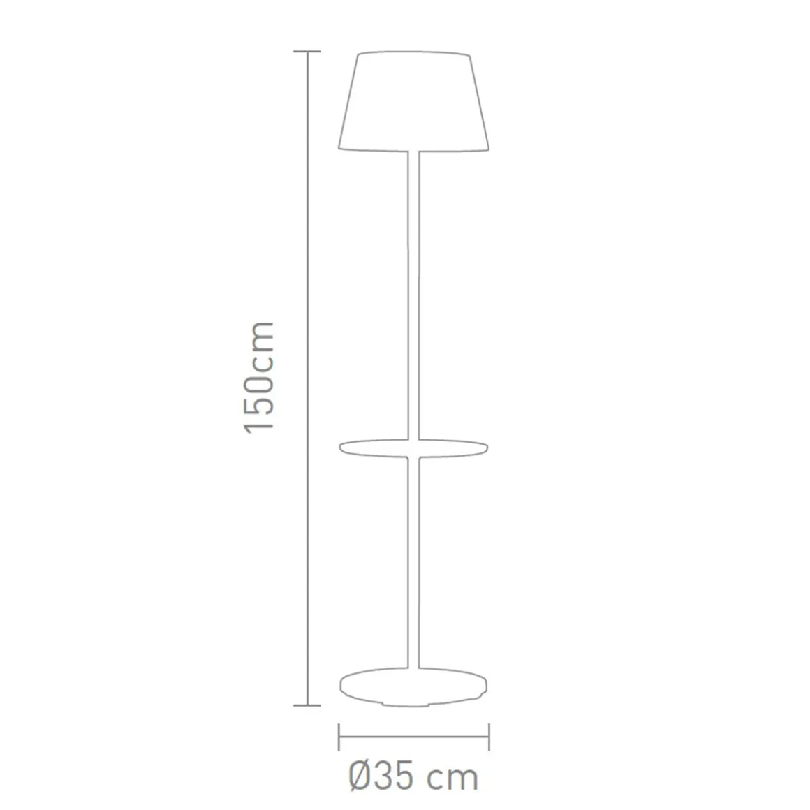 Sompex Garcon RGB LED Akkustehleuchte