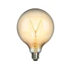 Sompex Herz LED Filament Globelampe E27 Amber, 1,5 W, 2000 K