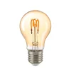 Sompex LED Filament Normallampe Curved E27 Gold, 2,5 W, 1800 K, dimmbar
