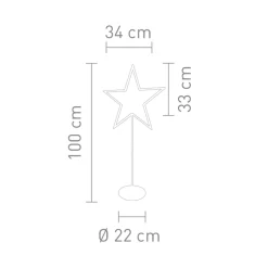 Sompex Lucy 100 LED Stehleuchte