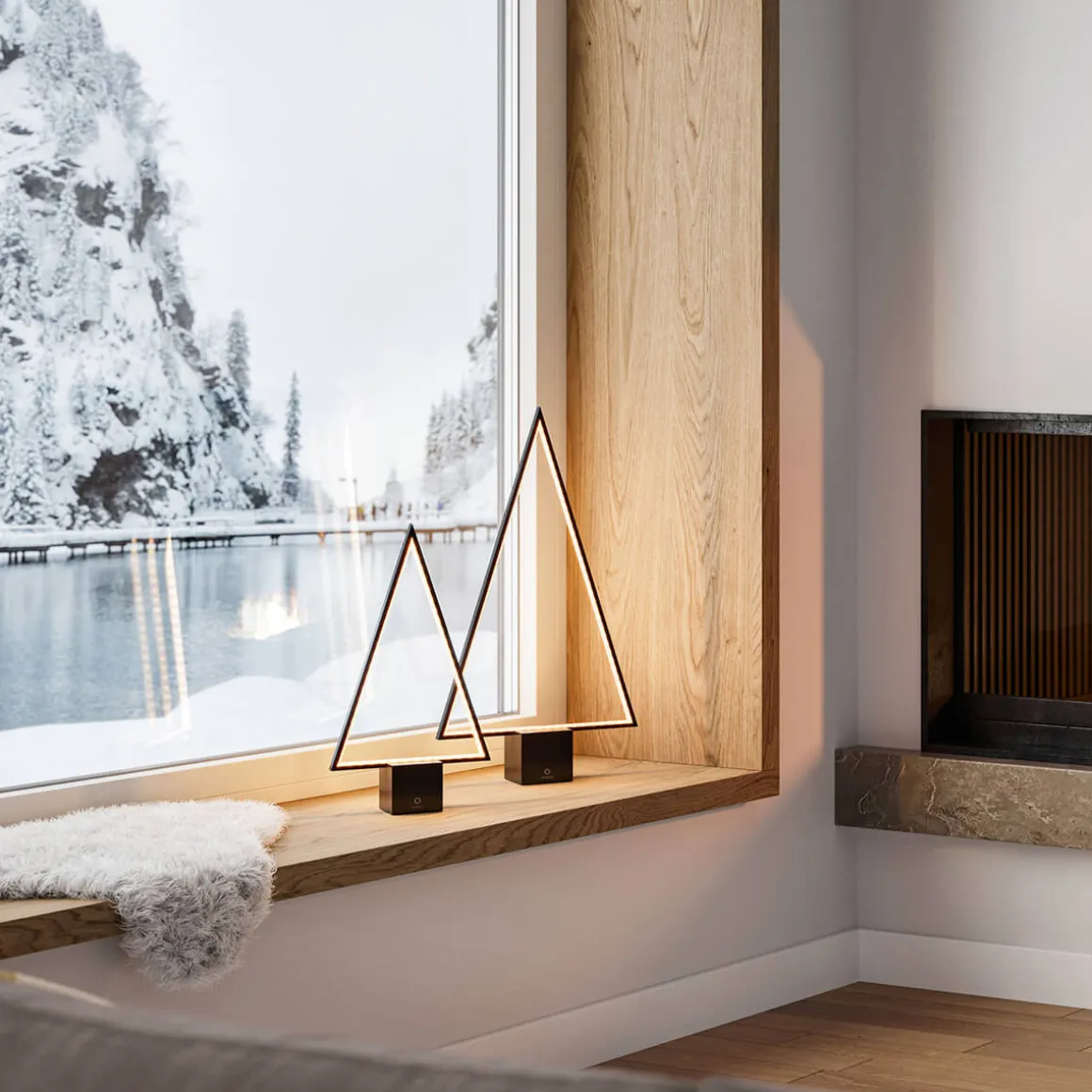 Sompex Pine 2.0 LED Akkuleuchte, Höhe: 47 cm