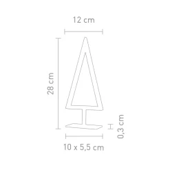 Sompex Pine-S LED Tischleuchte