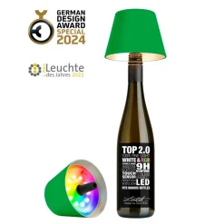 Sompex Top 2.0 RGB LED Akkuleuchte & Flaschenaufsatz