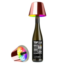 Sompex Top 2.0 RGB LED Akkuleuchte & Flaschenaufsatz