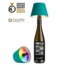 Sompex Top 2.0 RGB LED Akkuleuchte & Flaschenaufsatz