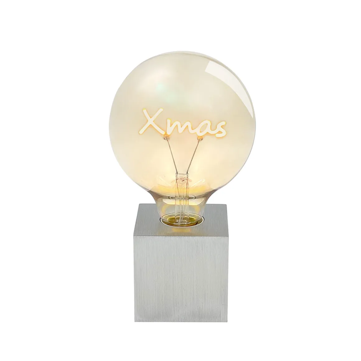 Sompex Xmas LED Filament Globelampe E27 Amber, 1,5 W, 2000 K